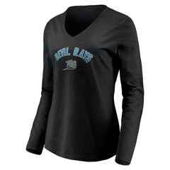 Tampa Bay Rays Women's Cooperstown Collection Personalized Winning Streak Long Sleeve V-Neck T-Shirt Online