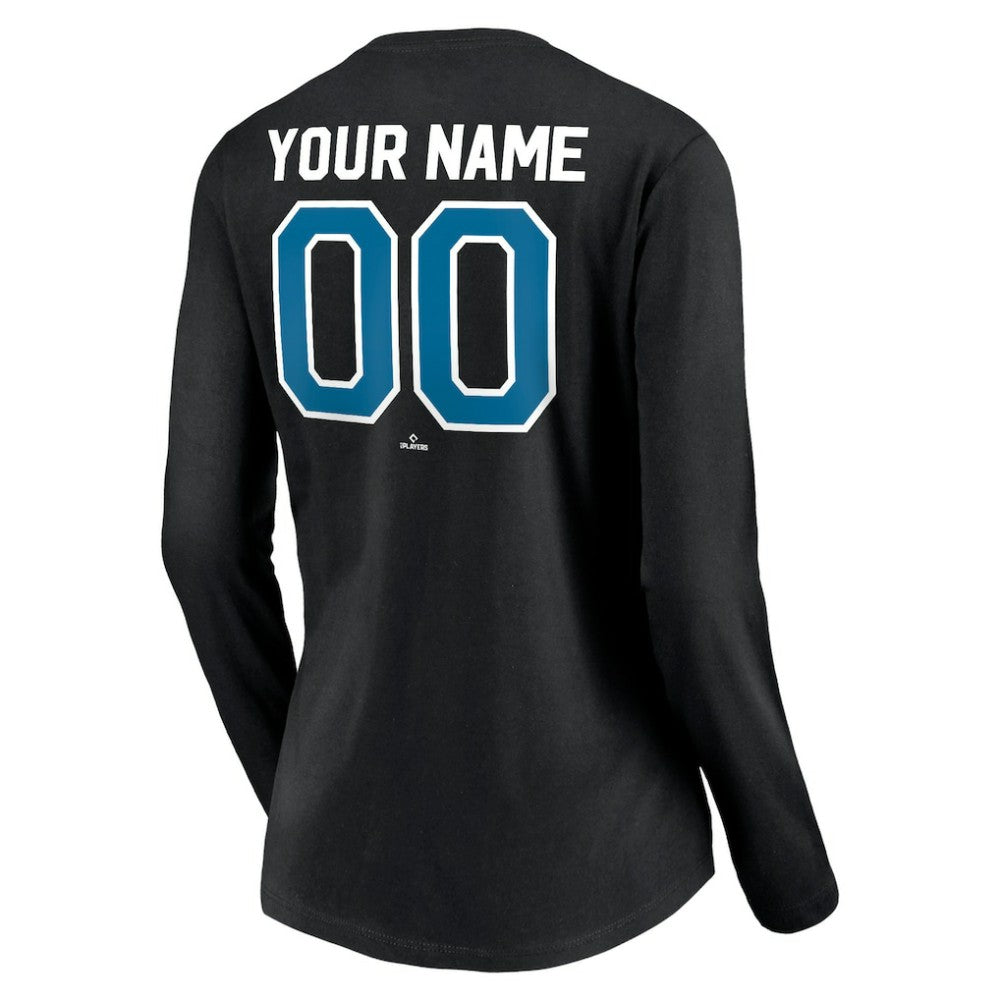 Tampa Bay Rays Women's Cooperstown Collection Personalized Winning Streak Long Sleeve V-Neck T-Shirt Online