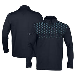 Seattle Kraken Levelwear NHL x PGA Scout Midlayer Quarter-Zip Pullover Top Navy
