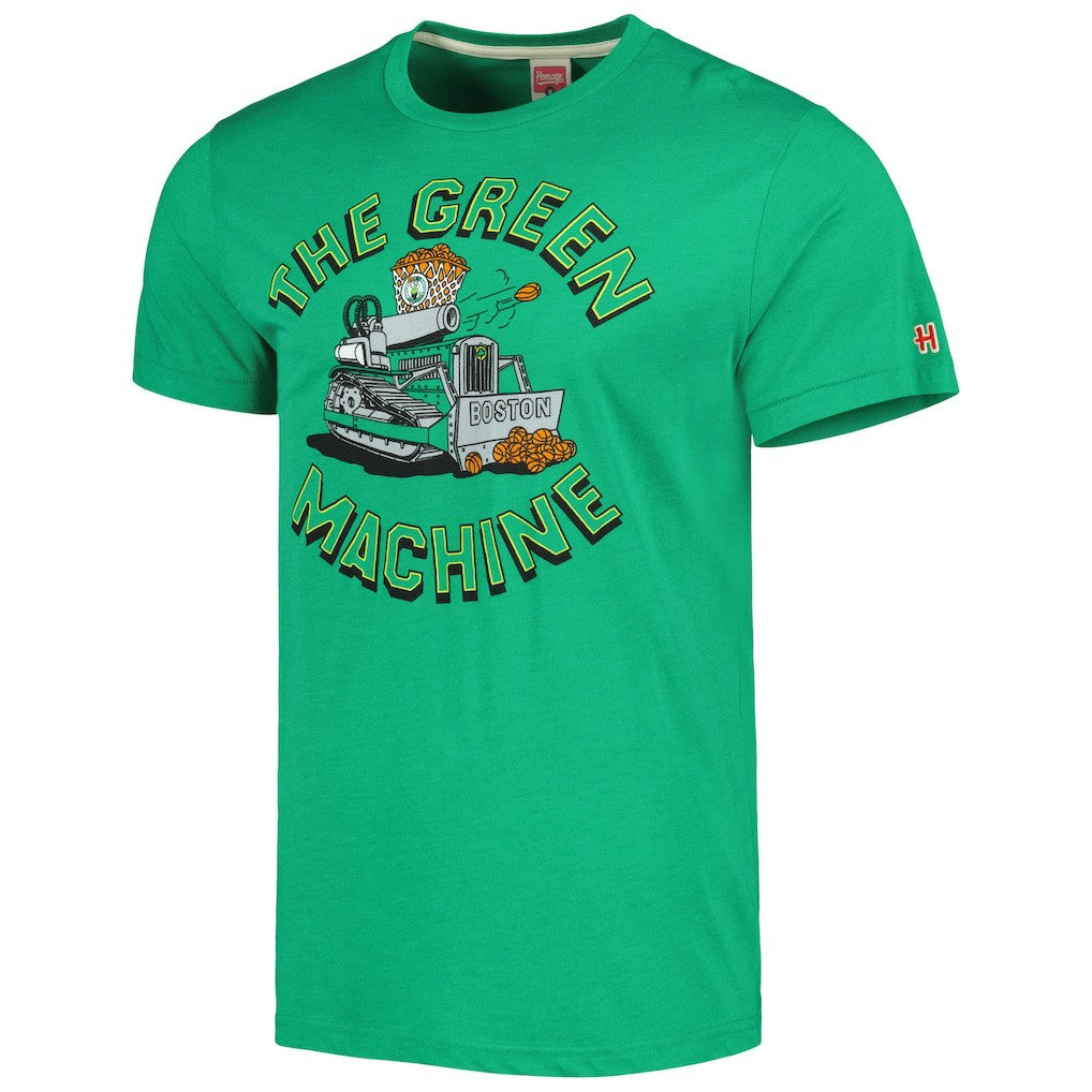 NBA - Boston Celtics Homage Unisex Hometown Hyper Local Tri-Blend T-Shirt - Green