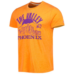 NBA - Phoenix Suns Homage Unisex Hometown Hyper Local Tri-Blend T-Shirt - Orange