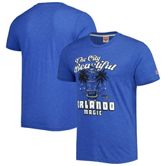 NBA - Orlando Magic Homage Unisex Hometown Hyper Local Tri-Blend T-Shirt - Royal