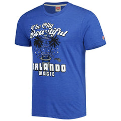 NBA - Orlando Magic Homage Unisex Hometown Hyper Local Tri-Blend T-Shirt - Royal