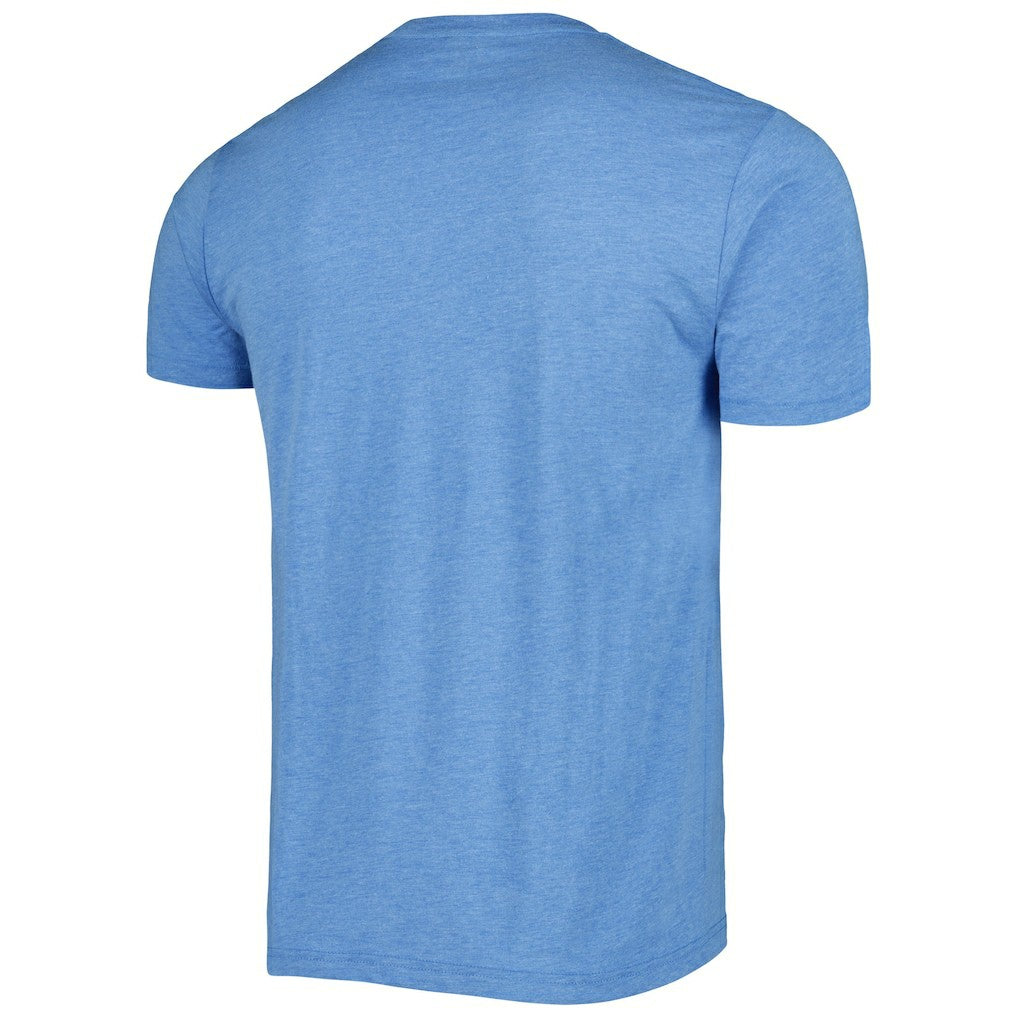 NBA - Indiana Pacers Homage Unisex Team Mascot Tri-Blend T-Shirt - Light Blue