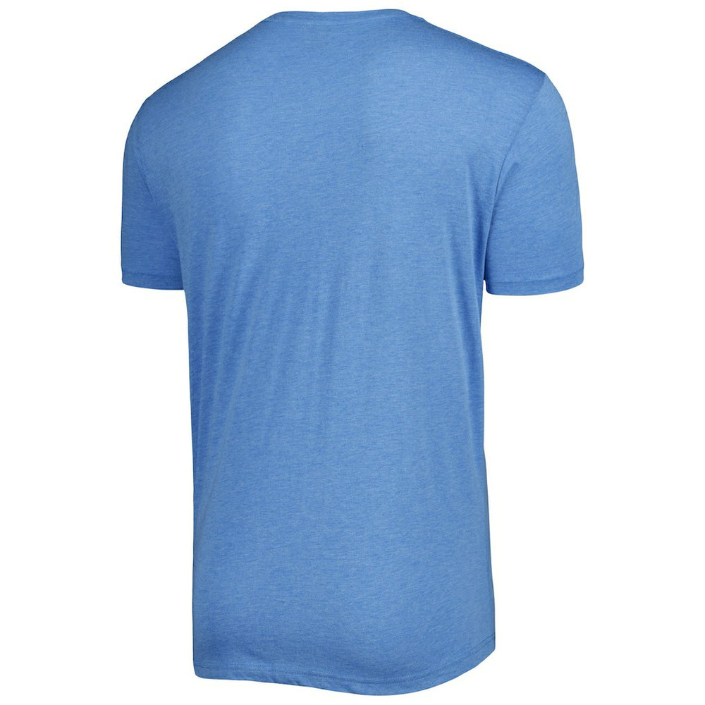 NBA - Dallas Mavericks Homage Unisex Team Mascot Tri-Blend T-Shirt - Light Blue