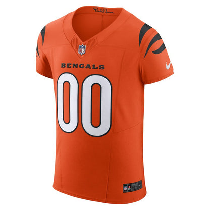 Cincinnati Bengals Alternate Vapor F.U.S.E. Elite Custom Jersey - Men's Orange | NFL Jerseys