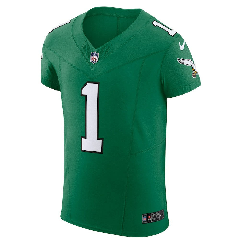 Jalen Hurts Philadelphia Eagles 2nd Alternate Vapor F.U.S.E. Elite Jersey Kelly Green - Nike