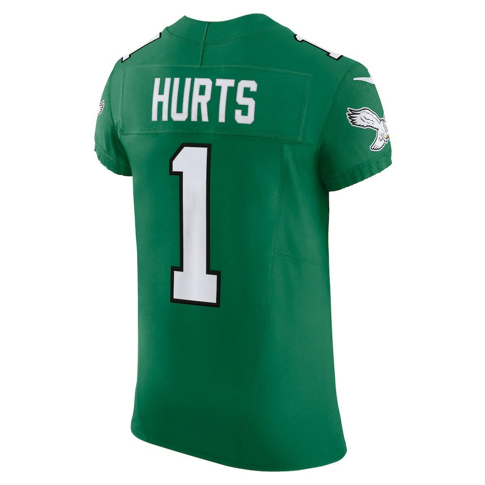 Jalen Hurts Philadelphia Eagles 2nd Alternate Vapor F.U.S.E. Elite Jersey Kelly Green - Nike