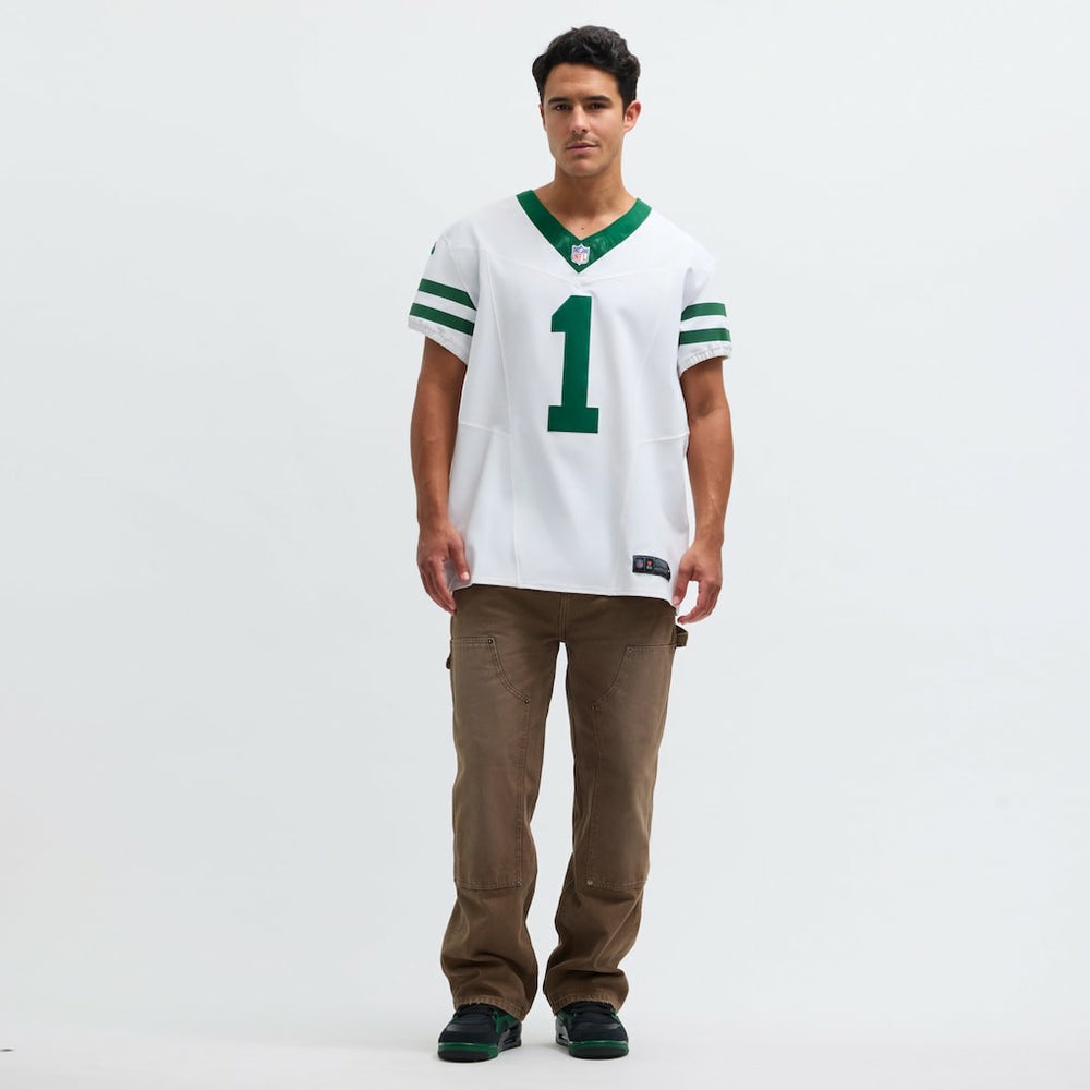 Ahmad Sauce Gardner New York Jets Alternate Vapor F.U.S.E. Elite Jersey White - Nike