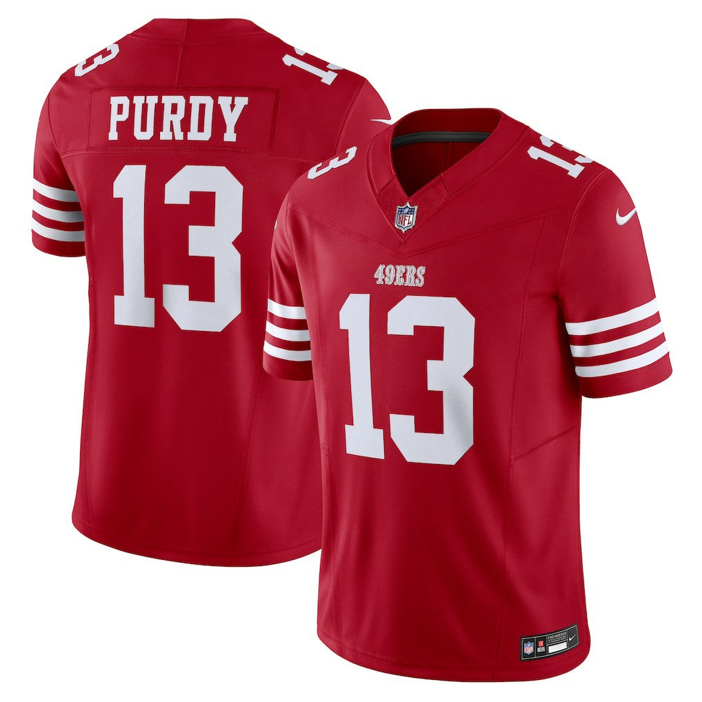 Brock Purdy San Francisco 49ers Vapor F.U.S.E. Limited Jersey Scarlet - Nike