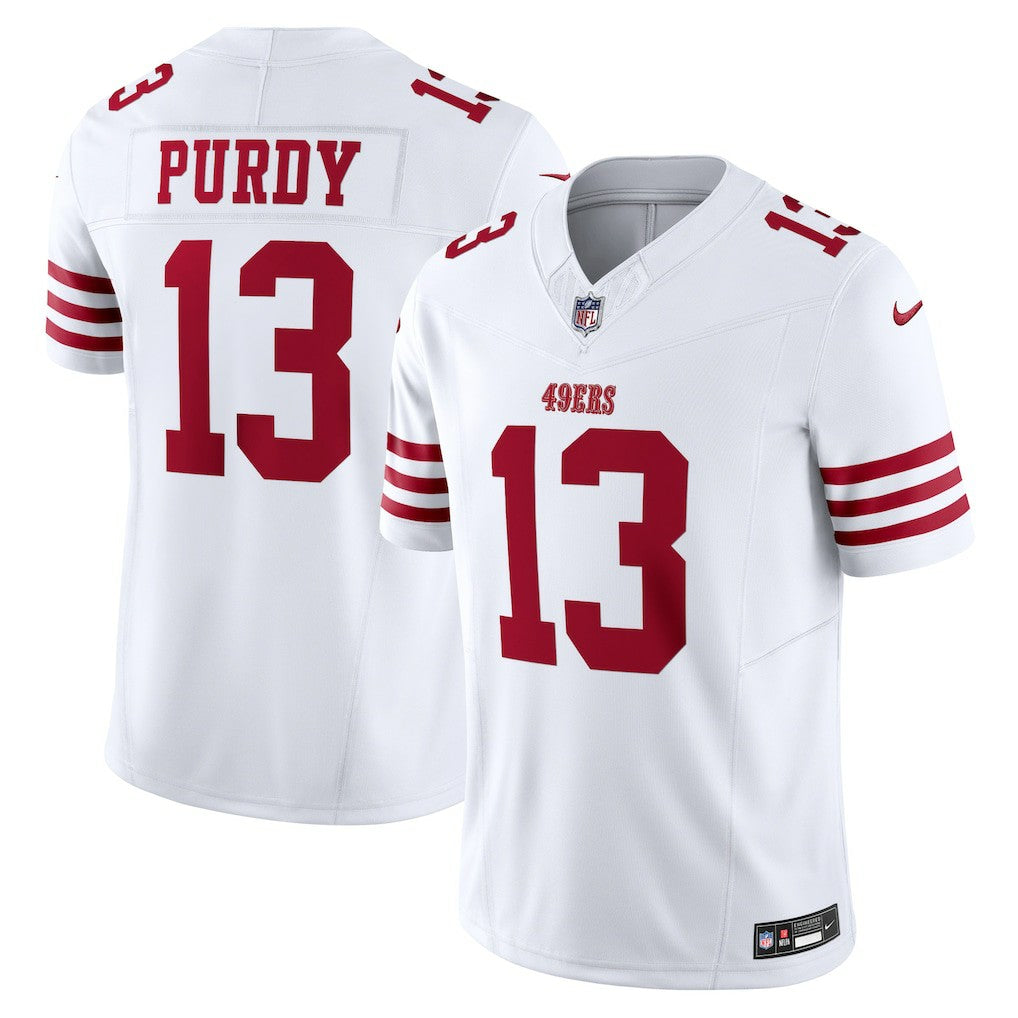 Brock Purdy San Francisco 49ers Vapor F.U.S.E. Limited Jersey - White | NFL Jerseys