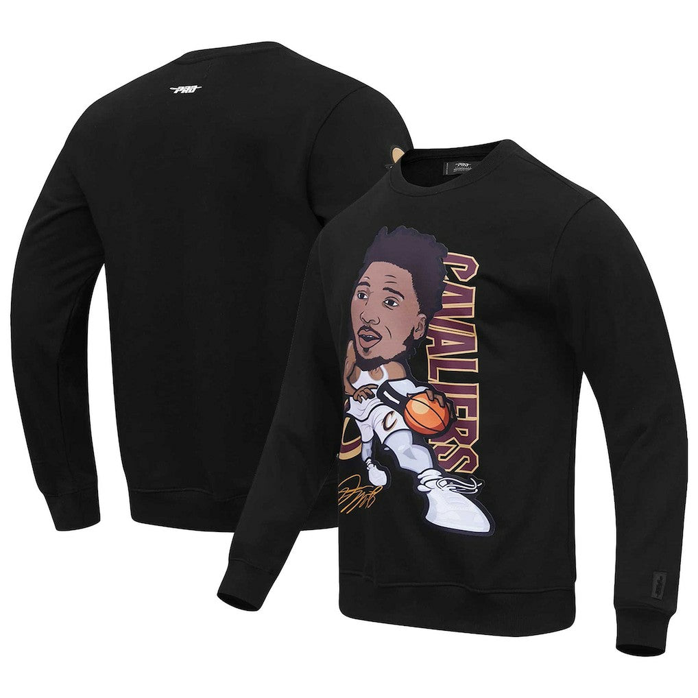 NBA - Donovan Mitchell Cleveland Cavaliers Pro Standard Avatar Pullover Sweatshirt - Black