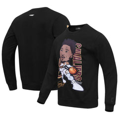 NBA - Donovan Mitchell Cleveland Cavaliers Pro Standard Avatar Pullover Sweatshirt - Black
