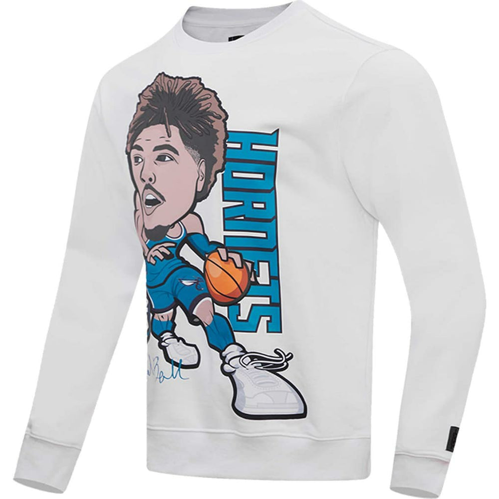 NBA - LaMelo Ball Charlotte Hornets Pro Standard Avatar Pullover Sweatshirt - White