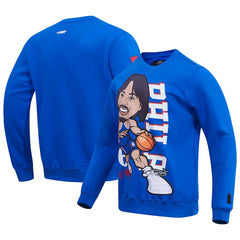NBA - Tyrese Maxey Philadelphia 76ers Pro Standard Avatar Pullover Sweatshirt - Royal