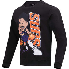 NBA - Devin Booker Phoenix Suns Pro Standard Avatar Pullover Sweatshirt - Black