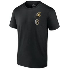 NBA - LeBron James Los Angeles Lakers - NBA All-Time Scoring Record T-Shirt - Black