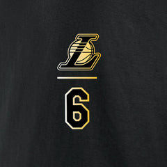 NBA - LeBron James Los Angeles Lakers - NBA All-Time Scoring Record T-Shirt - Black