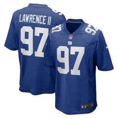 Dexter Lawrence II New York Giants Team Game Player Jersey Royal - Nike