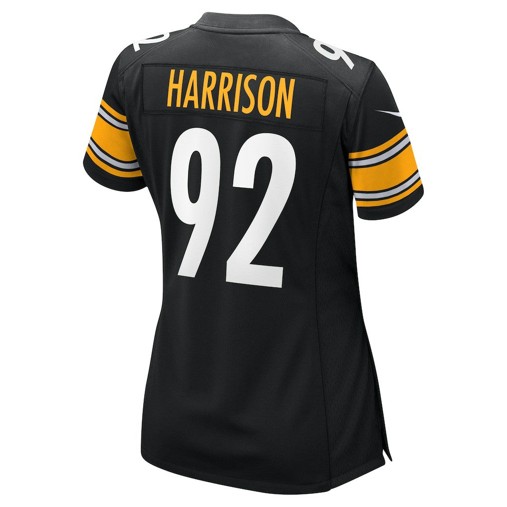 James Harrison Pittsburgh Steelers Women's Retired Game Jersey Black - Nike