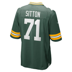 Josh Sitton Green Bay Packers Retired Game Jersey Green - Nike