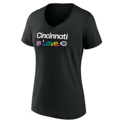 Cincinnati Reds Women's City Pride V-Neck T-Shirt Near Me