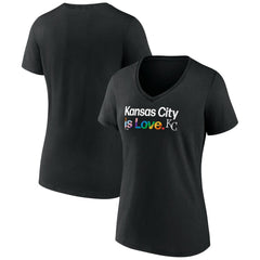 Kansas City Royals Women's City Pride V-Neck T-Shirt Lifestyle