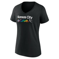 Kansas City Royals Women's City Pride V-Neck T-Shirt Lifestyle