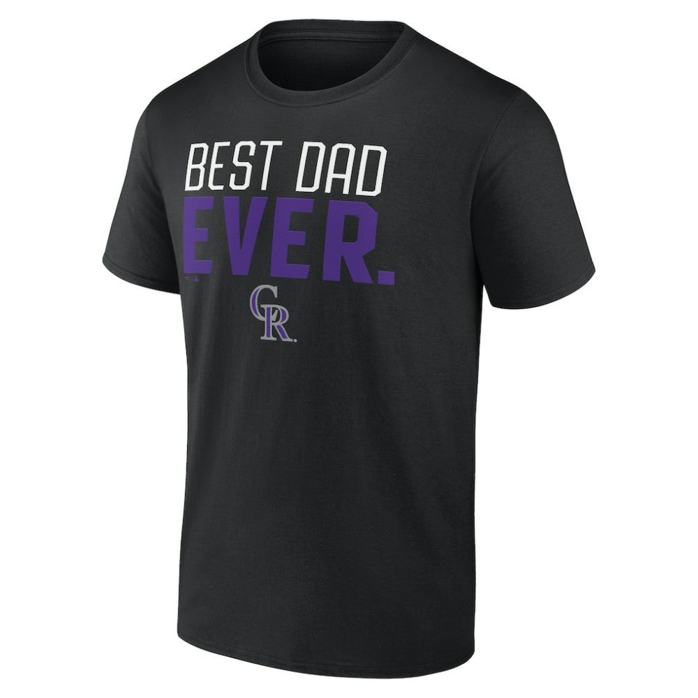 Colorado Rockies Best Dad Ever T-Shirt for sale