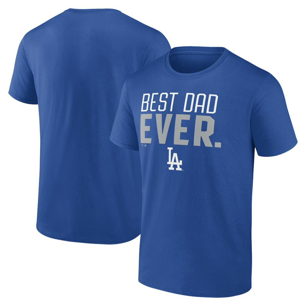 Los Angeles Dodgers Best Dad Ever T-Shirt On Sale