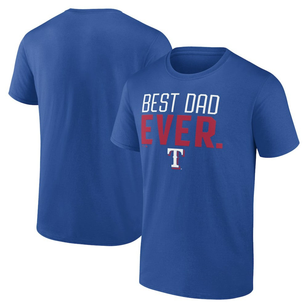 Texas Rangers Best Dad Ever T-Shirt On Sale