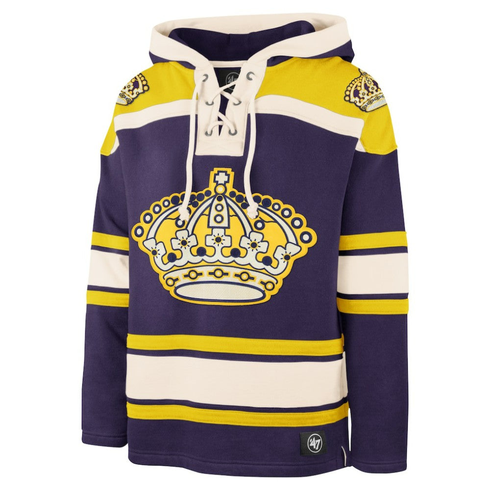 Los Angeles Kings - '47 Superior Lacer Hoodie Purple