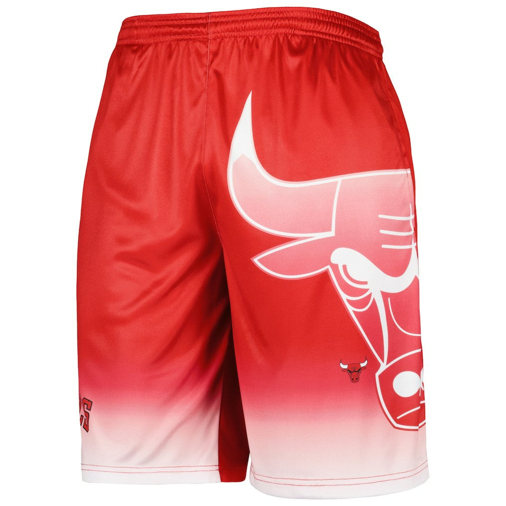 Fanatics - Chicago Bulls Graphic Shorts - Red