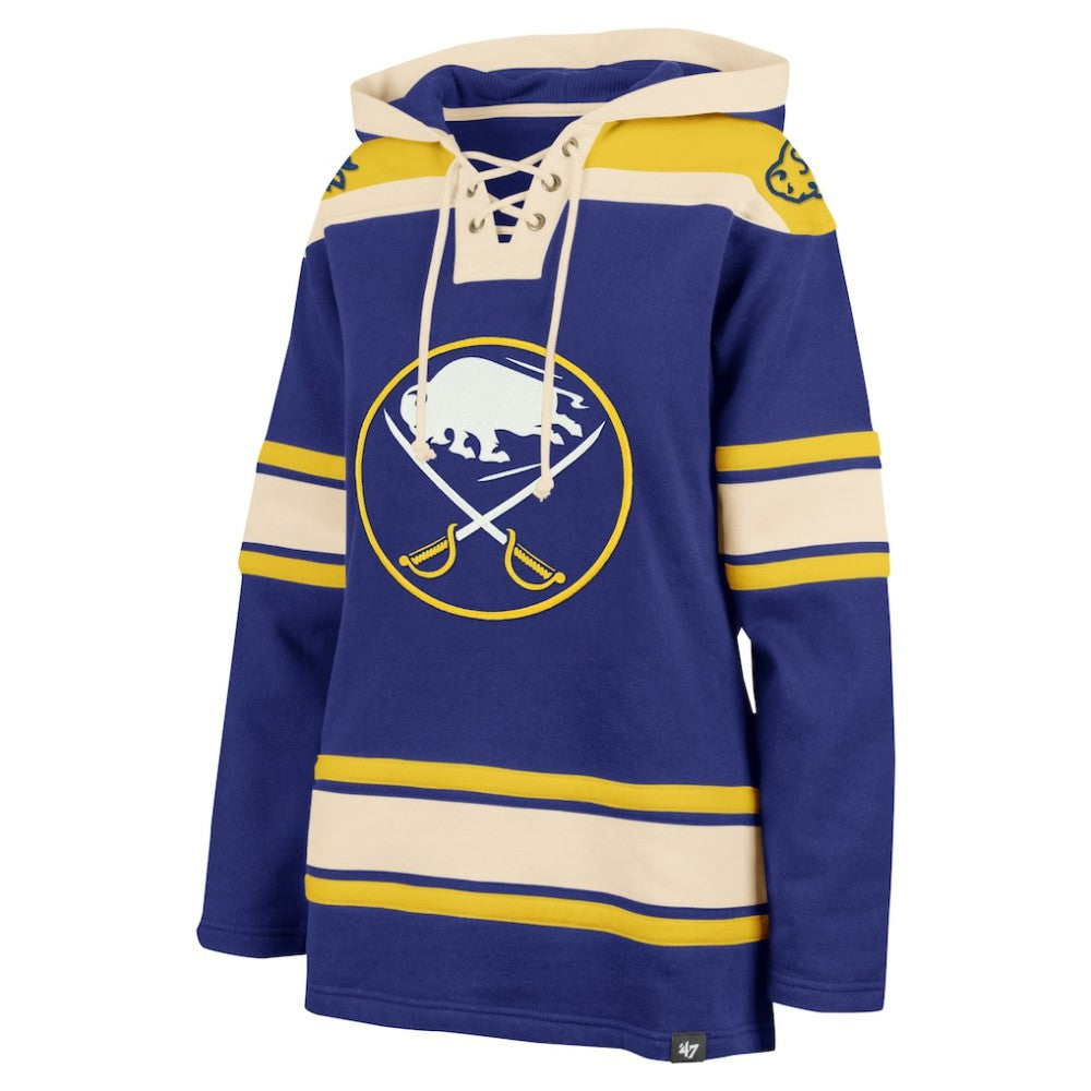 Buffalo Sabres - '47 Women's Superior Lacer Pullover Hoodie Royal