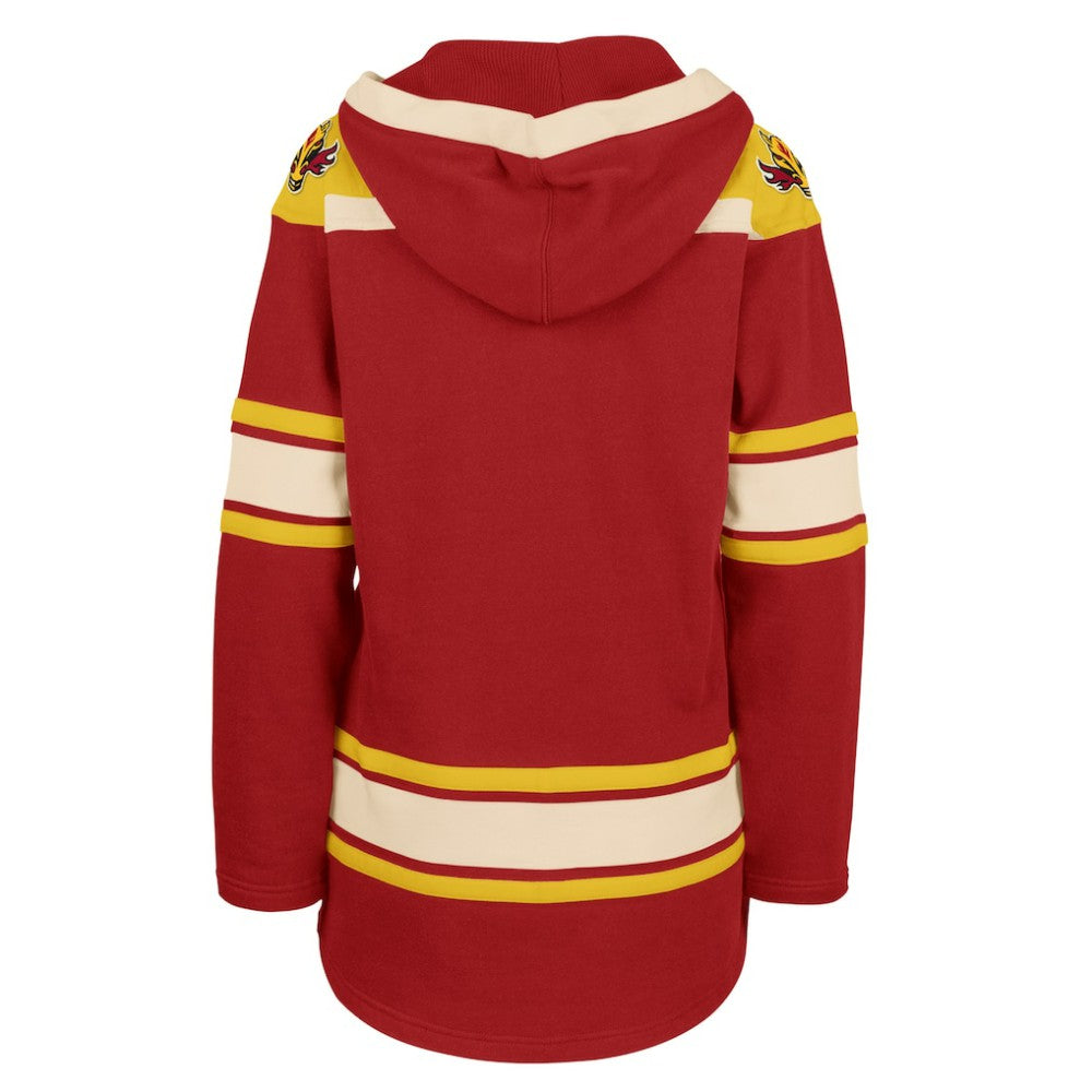 Calgary Flames - '47 Women's Superior Lacer Pullover Hoodie Red