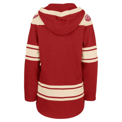 Detroit Red Wings - '47 Women's Superior Lacer Pullover Hoodie Red