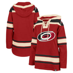 Carolina Hurricanes - '47 Women's Superior Lacer Pullover Hoodie Red