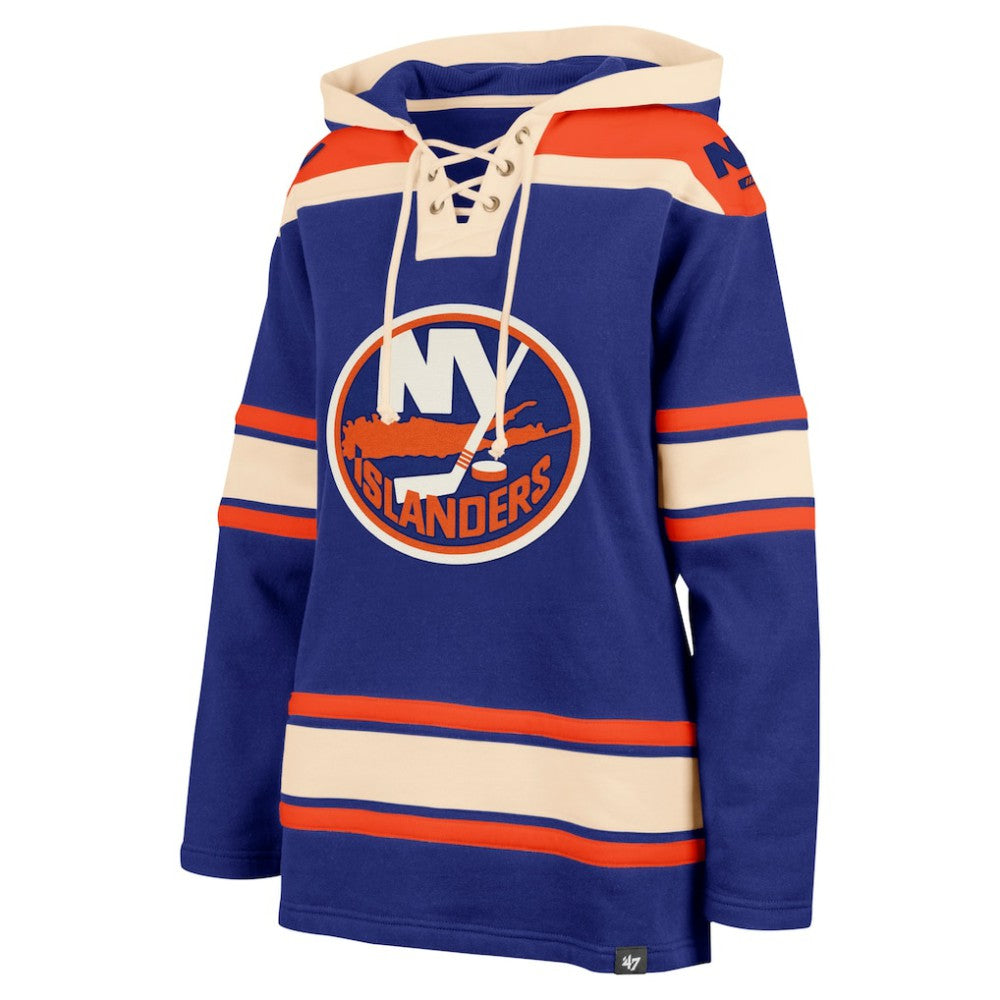 New York Islanders - '47 Women's Superior Lacer Pullover Hoodie Royal