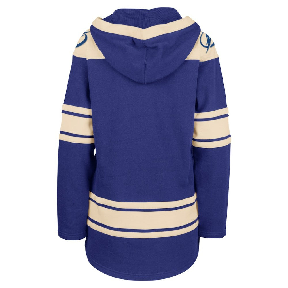 Tampa Bay Lightning - '47 Women's Superior Lacer Pullover Hoodie Blue