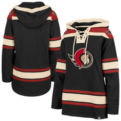 Ottawa Senators - '47 Women's Superior Lacer Pullover Hoodie Black
