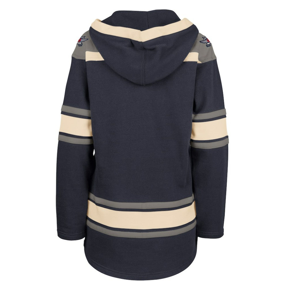Winnipeg Jets - '47 Women's Superior Lacer Pullover Hoodie Navy