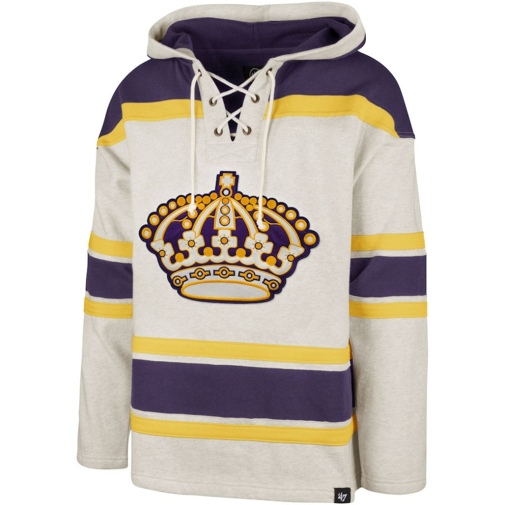 Los Angeles Kings - '47 Rockaway Lacer Pullover Hoodie Oatmeal