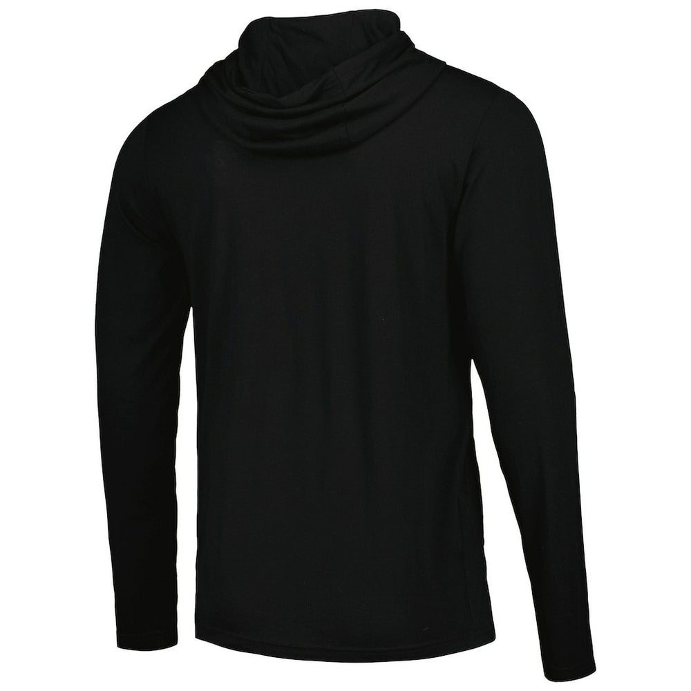 NBA - Dallas Mavericks Sportiqe Unisex Rowan Tri-Blend Long Sleeve Hoodie T-Shirt - Black