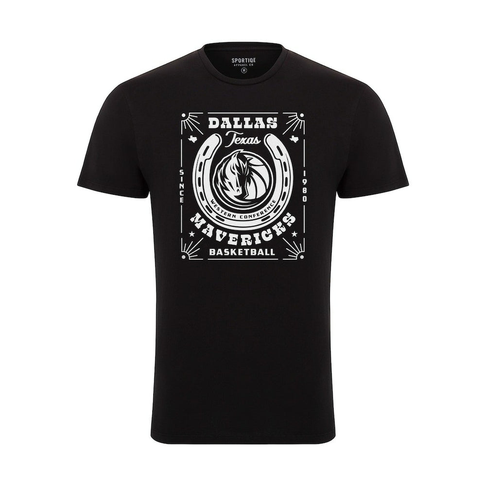 NBA - Dallas Mavericks Sportiqe Unisex Bingham Elevated T-Shirt - Black