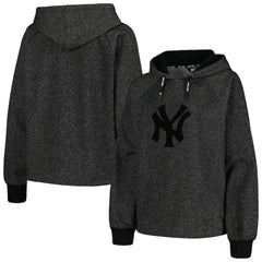 New York Yankees DKNY Sport Women's Debbie Dolman Raglan Pullover Hoodie Near Me