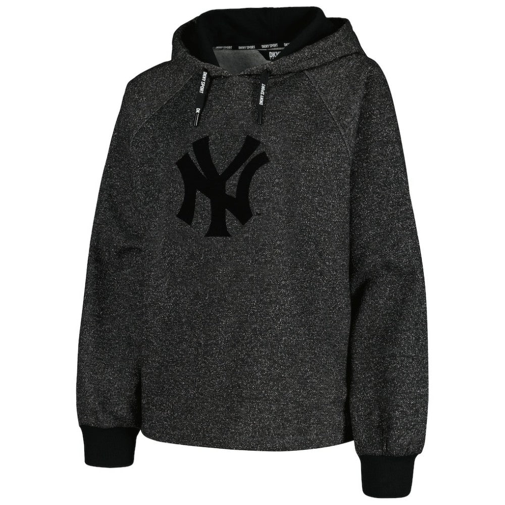 New York Yankees DKNY Sport Women's Debbie Dolman Raglan Pullover Hoodie Near Me