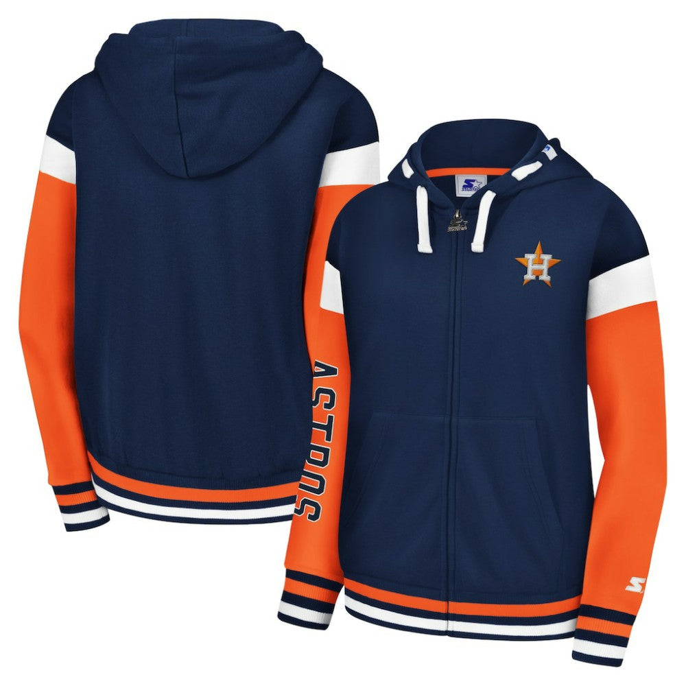 Houston Astros Starter Women's Homestretch Full-Zip Hoodie for sale