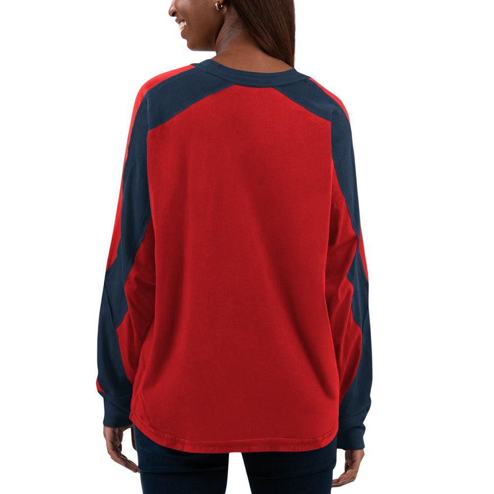St. Louis Cardinals G-III 4Her by Carl Banks Women's Smash Raglan Long Sleeve T-Shirt Clearance