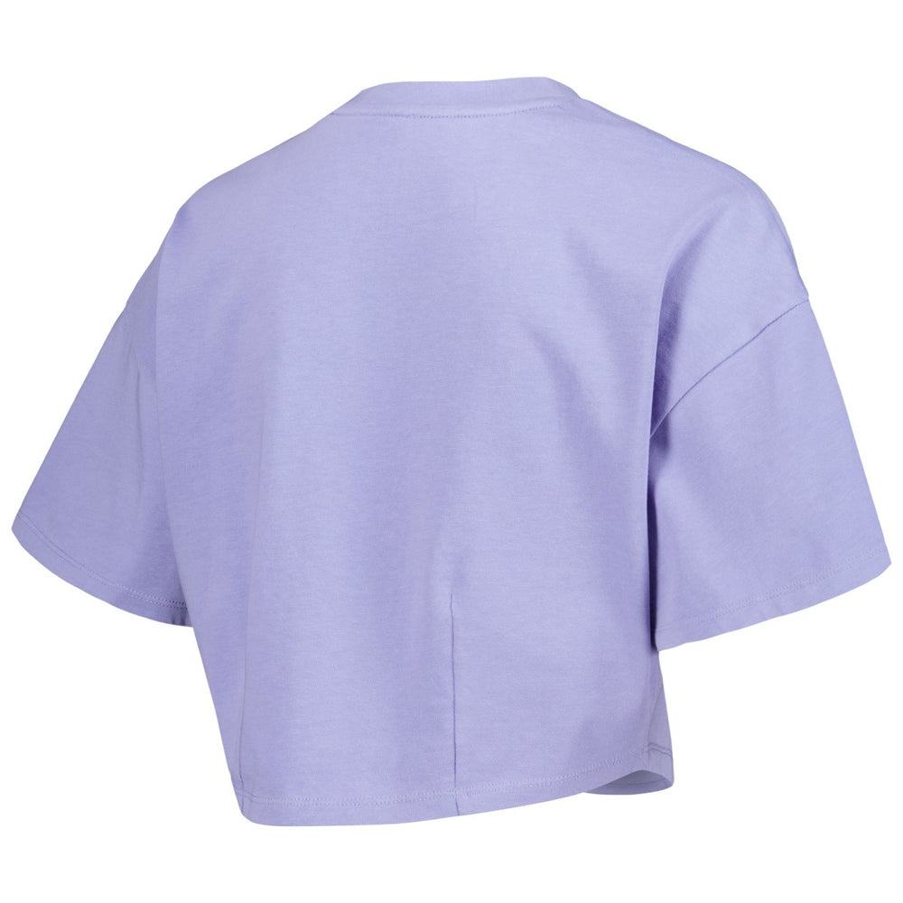 NBA - Phoenix Suns Lusso Women's Nola Faded Tonal Cropped T-Shirt - Purple