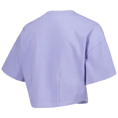 NBA - Phoenix Suns Lusso Women's Nola Faded Tonal Cropped T-Shirt - Purple